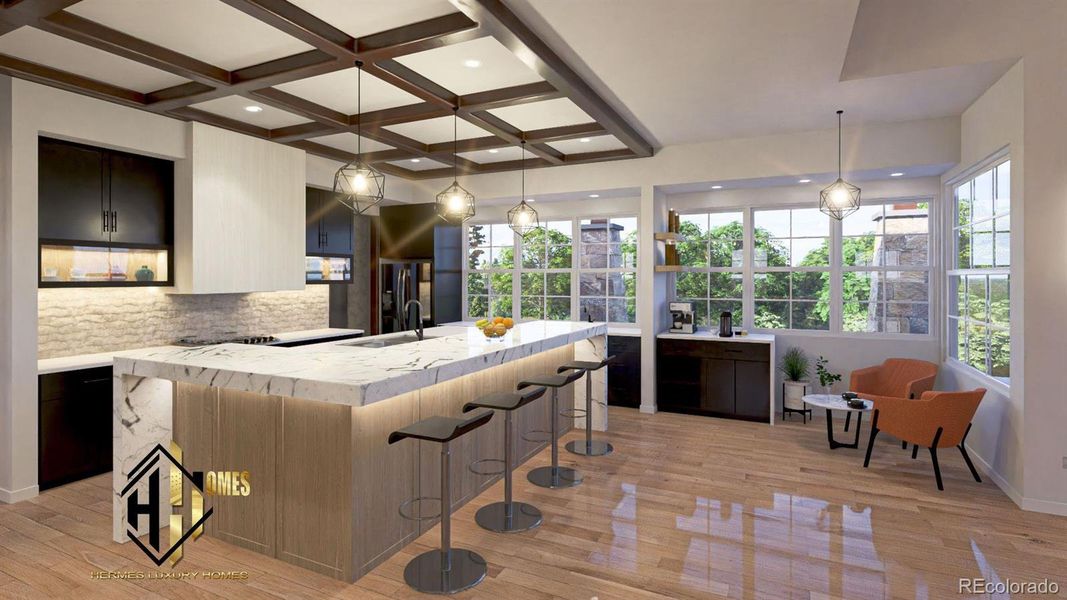 Beautiful gourmet kitchen with high end appliances Beautiful gourmet kitchen with high end appliances