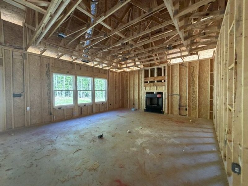 In-progress construction of a new home in Lakefield, Palmetto, GA (Image 8). In-progress construction of a new home in Lakefield, Palmetto, GA (Image 8).