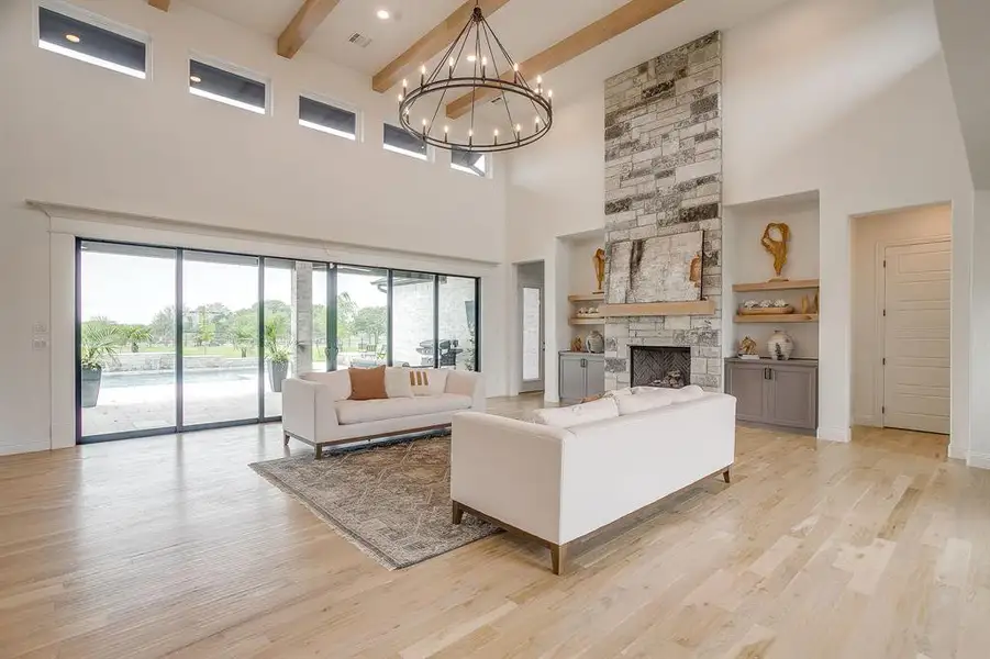 Furnished interior view inside a new home in Santana Ridge, Brock (Image 7).