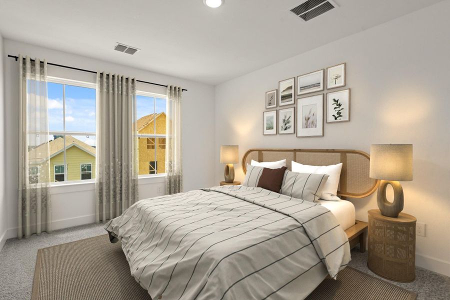 Bedroom 2 (*Photo not of actual home and used for illustration purposes only.) Bedroom 2 (*Photo not of actual home and used for illustration purposes only.)