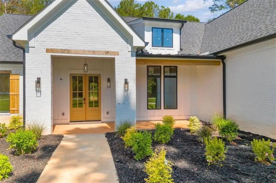 Exterior details and patio area of a home in , Covington (Image 3). Exterior details and patio area of a home in , Covington (Image 3).
