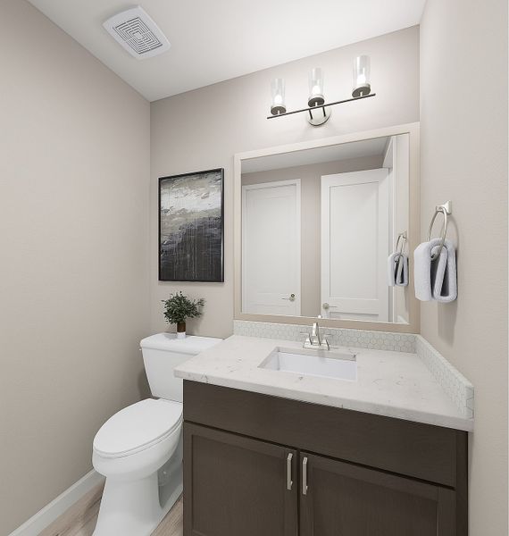 Representative furnished interior of a home built from the Willow Plan 40-9 by Tri Pointe Homes in Soleo, San Tan Valley (Image 10).