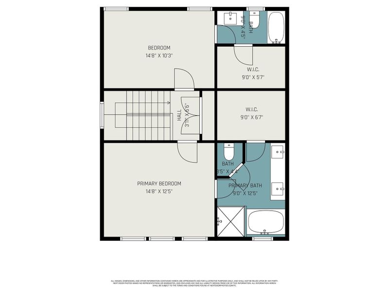 2D floor plan layout of this home in , Houston, TX (Image 6). 2D floor plan layout of this home in , Houston, TX (Image 6).