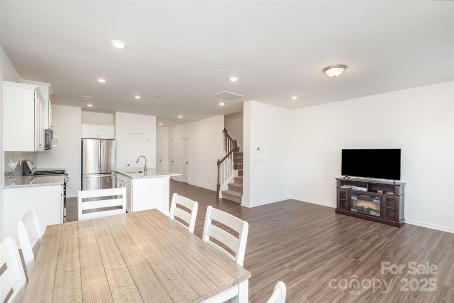 Open living plan Open living plan