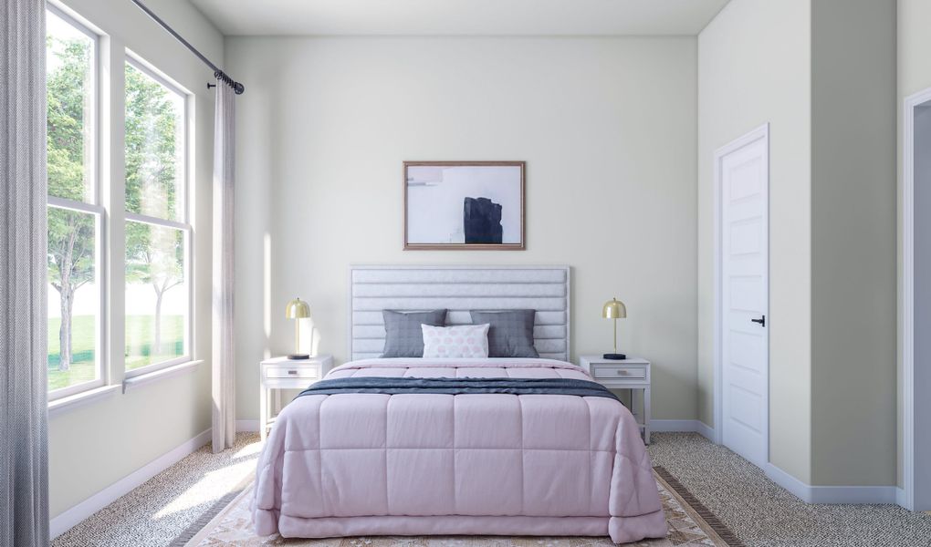 Furnished interior view inside a new home in Heritage, Dripping Springs (Image 13).