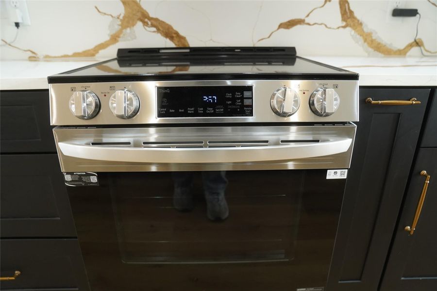 Close-up of interior finishes inside a home in , Houston (Image 29).