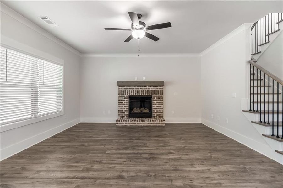 Spacious, unfurnished interior of a new home in Weslyn Park, Social Circle (Image 16).