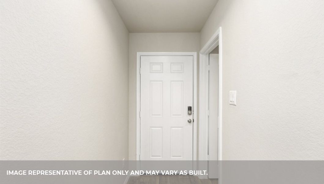 Representative unfurnished interior of a home built from the X30A by D.R. Horton in Granger Pines, Conroe (Image 14).