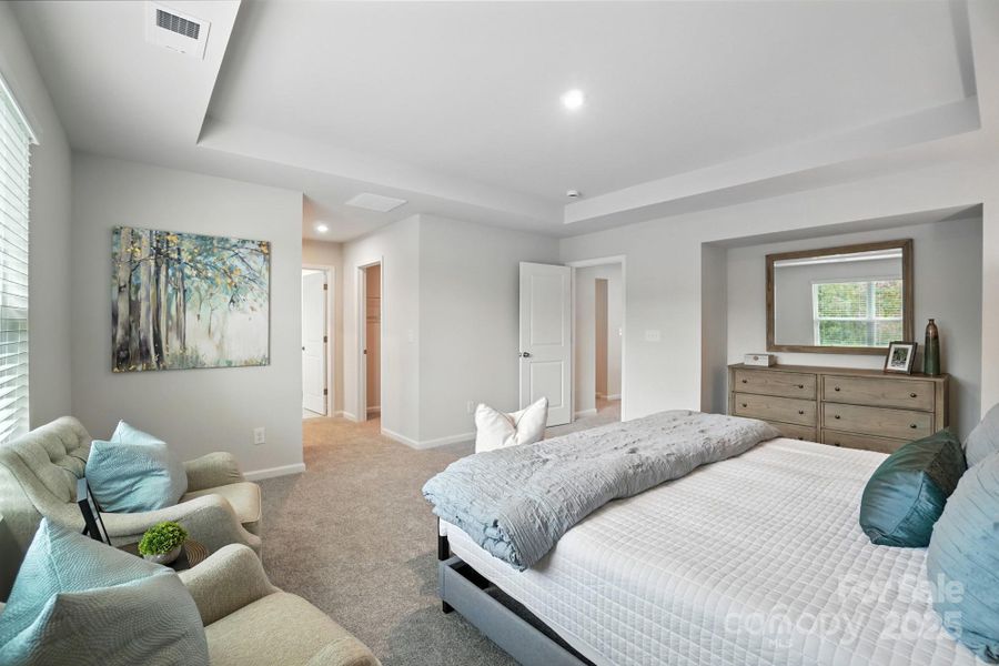 Furnished interior view inside a new home in Waxhaw Landing, Monroe (Image 6).
