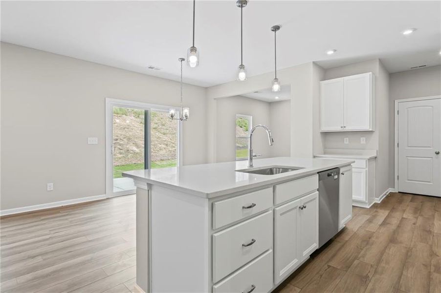 Furnished interior view inside a new home in Sage Woods, Dallas (Image 10). Furnished interior view inside a new home in Sage Woods, Dallas (Image 10).