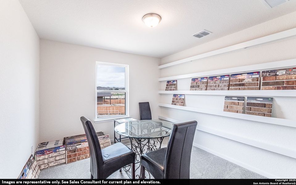 Furnished interior view inside a new home in Arcadia Ridge, San Antonio (Image 14).
