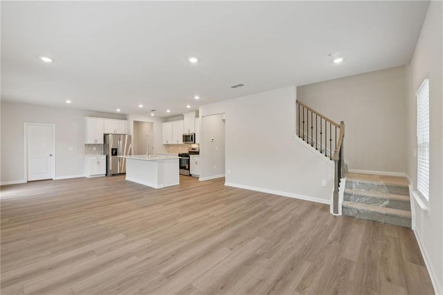 Spacious, unfurnished interior of a new home in Preserve at Mountain Creek, Pendergrass (Image 29). Spacious, unfurnished interior of a new home in Preserve at Mountain Creek, Pendergrass (Image 29).