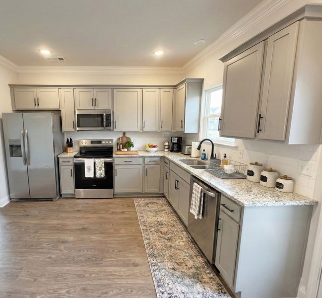Furnished interior view inside a new home in Saddlebrook, Murfreesboro (Image 7).