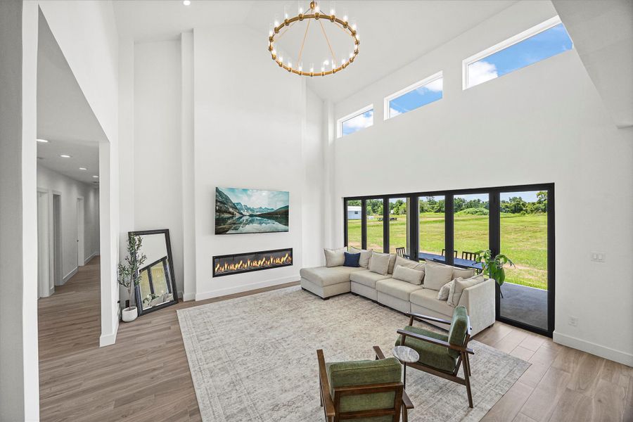 Furnished interior view inside a new home in , Baytown (Image 5).