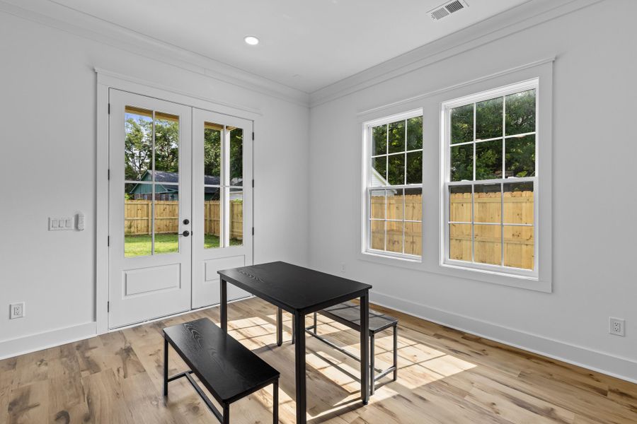Furnished interior view inside a new home in , North Charleston (Image 30).