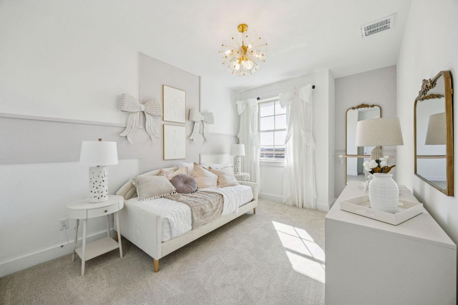 Furnished interior view inside a new home in Ryehill, Sugar Land (Image 29).