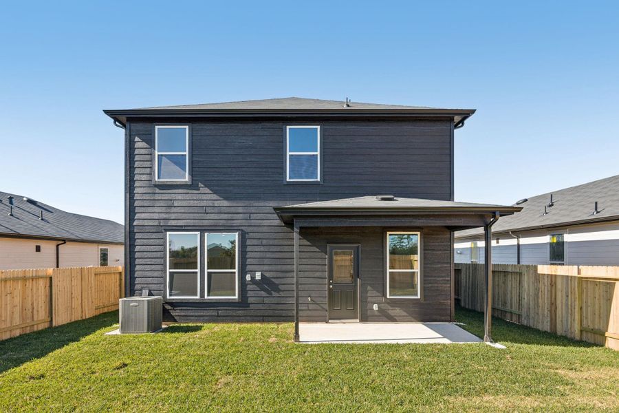 Exterior details and patio area of a home in Montgomery Bend, Montgomery (Image 4). Exterior details and patio area of a home in Montgomery Bend, Montgomery (Image 4).