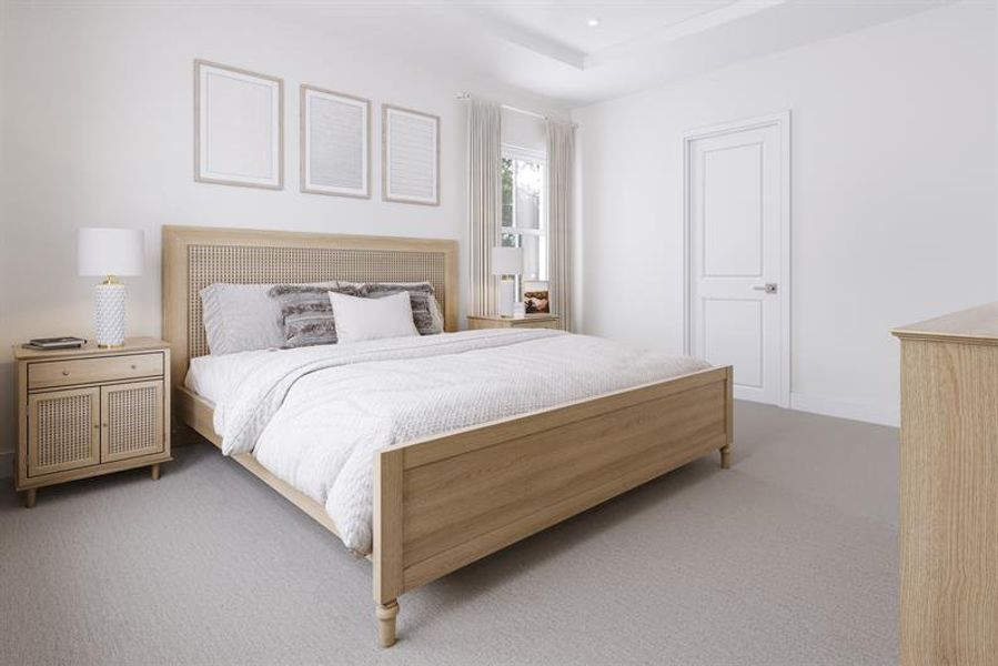 Furnished interior view inside a new home in Silver Oaks, Port St. Lucie (Image 4).