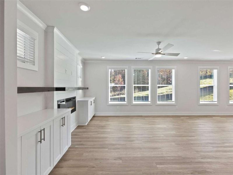 Spacious, unfurnished interior of a new home in , Buford (Image 22).