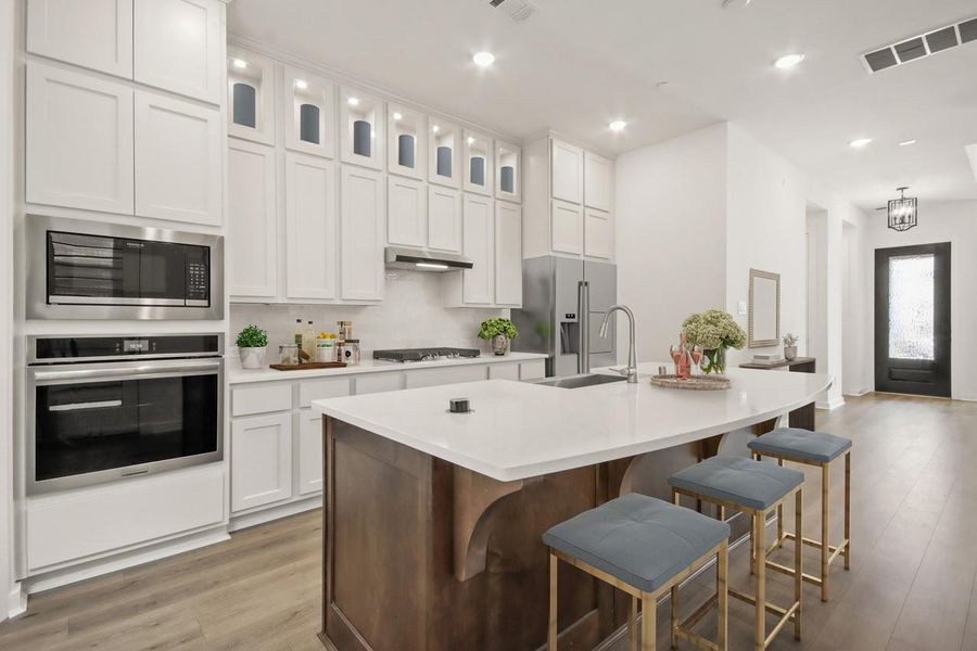 Kitchen - Virtually Staged Kitchen - Virtually Staged