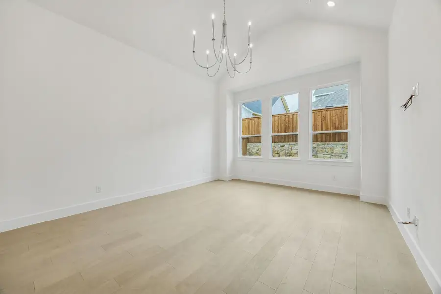 Representative unfurnished interior of a home built from the Connor by Southgate Homes in Eliana, McKinney (Image 20).