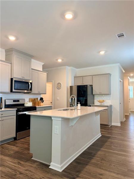 Furnished interior view inside a new home in , Acworth (Image 10).