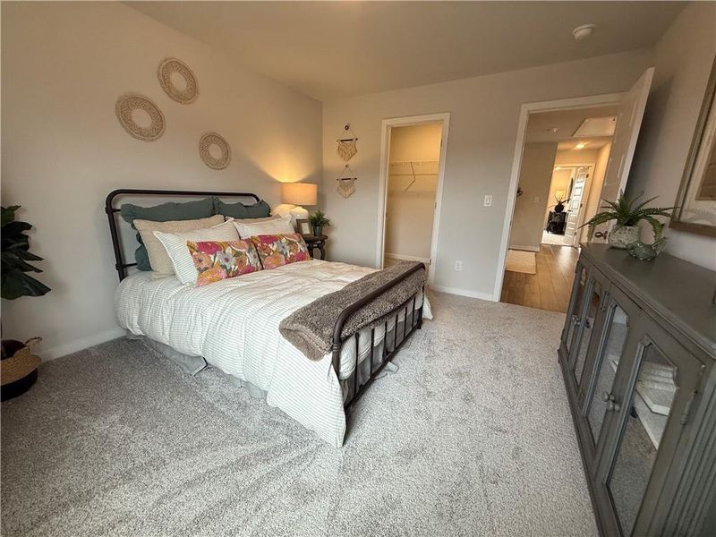 Furnished interior view inside a new home in The Towns at Auburn Station West, Auburn (Image 14).