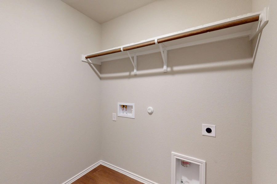 Spacious, unfurnished interior of a new home in Carillon, Manor (Image 29).