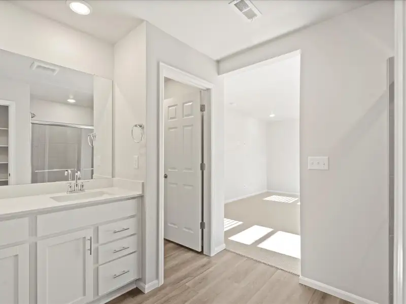 Furnished interior view inside a new home in Lorson Ranch : The Springs Collection, Colorado Springs (Image 4).