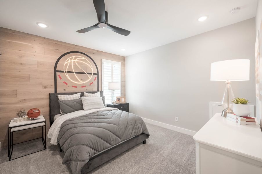 Representative furnished interior of a home built from the Casoria by Tri Pointe Homes in The Estates at James Lane, Fulshear (Image 58).