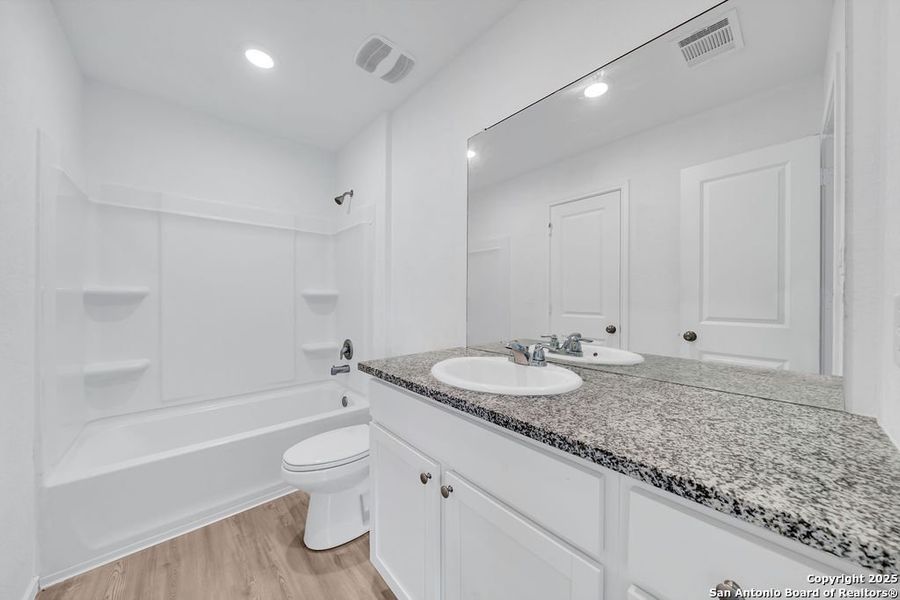 Furnished interior view inside a new home in , Converse (Image 4). Furnished interior view inside a new home in , Converse (Image 4).