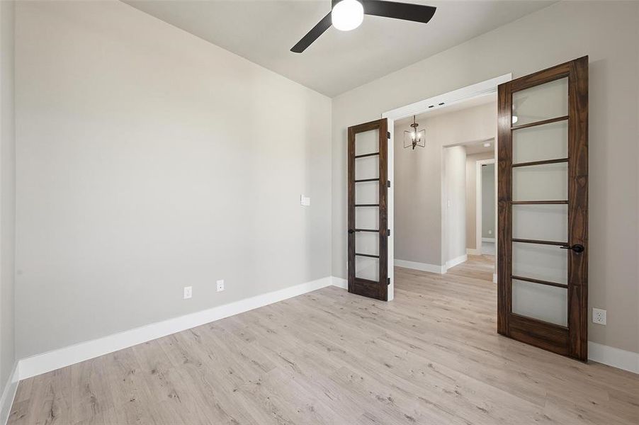 Spacious, unfurnished interior of a new home in LeTara, Haslet (Image 26).