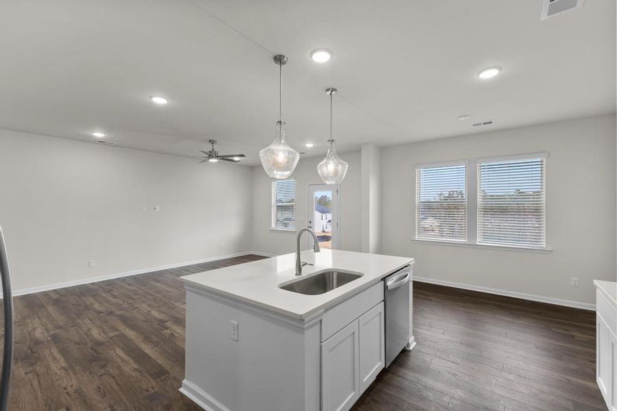 Furnished interior view inside a new home in Halton Oaks, Spartanburg (Image 6).