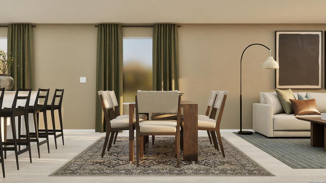 Furnished interior view inside a new home in Grace Valley, Marion (Image 10).