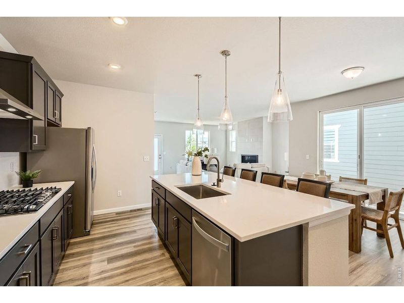 Furnished interior view inside a new home in Waterfield, Fort Collins (Image 5).