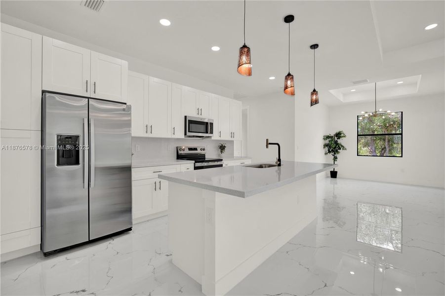 Furnished interior view inside a new home in , Port Charlotte (Image 10).