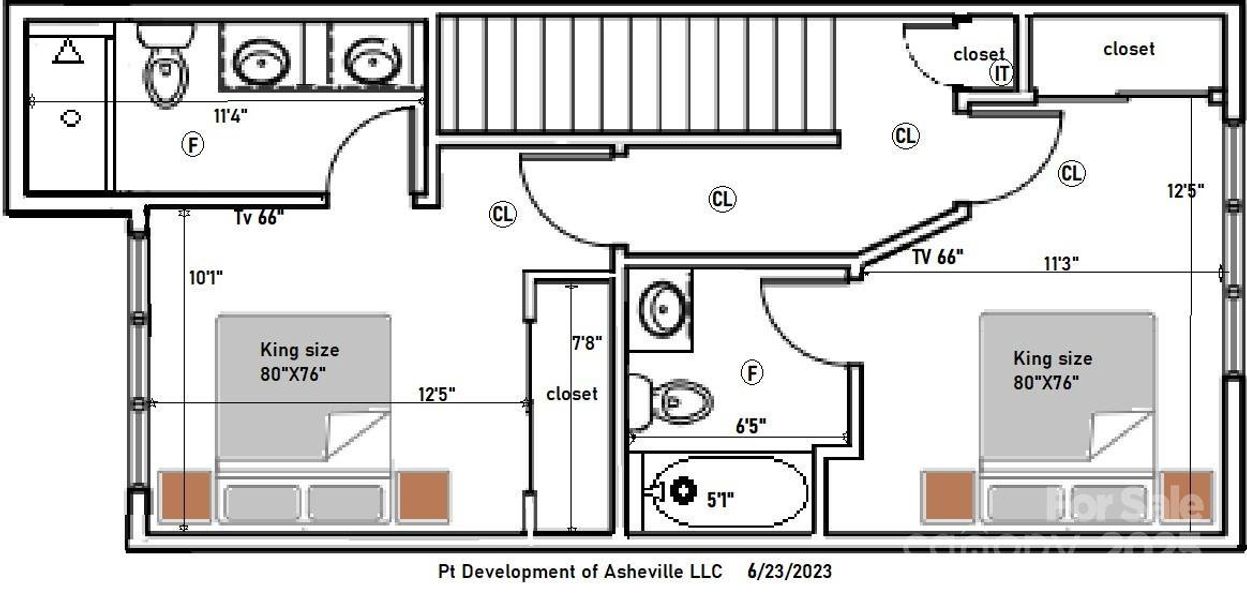 Bedroom Level Plan
