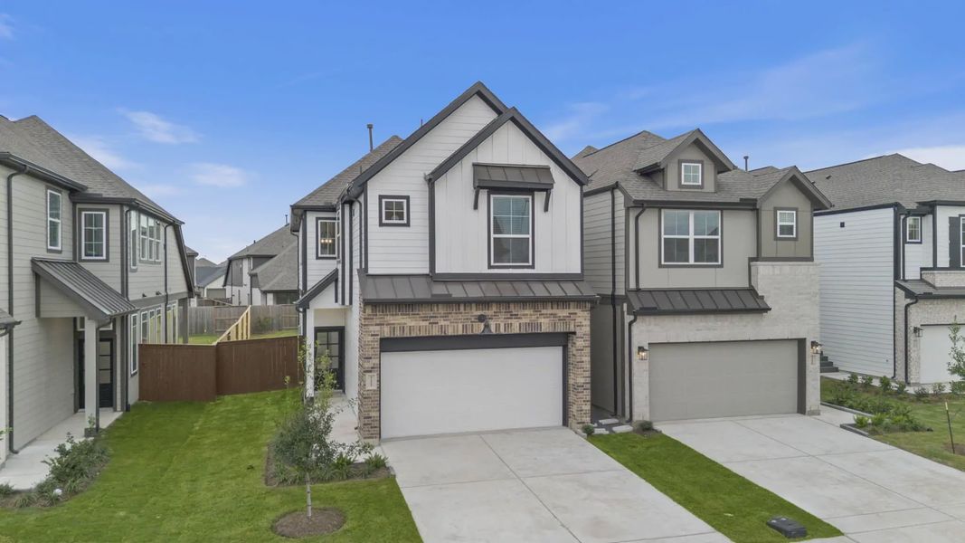 Image 22 representing the Chantilly 2 by Chesmar Homes in Meridiana Chateau, Manvel, TX.