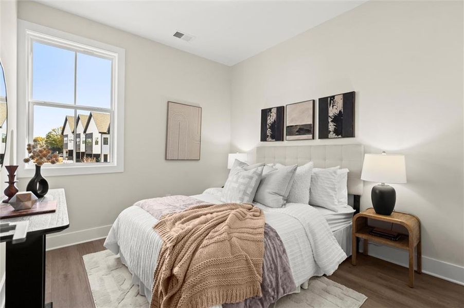 Furnished interior view inside a new home in , Alpharetta (Image 36). Furnished interior view inside a new home in , Alpharetta (Image 36).