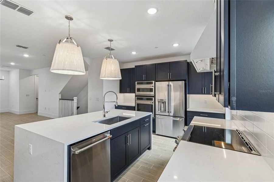 Furnished interior view inside a new home in Townes at Northlake, Oviedo (Image 8).