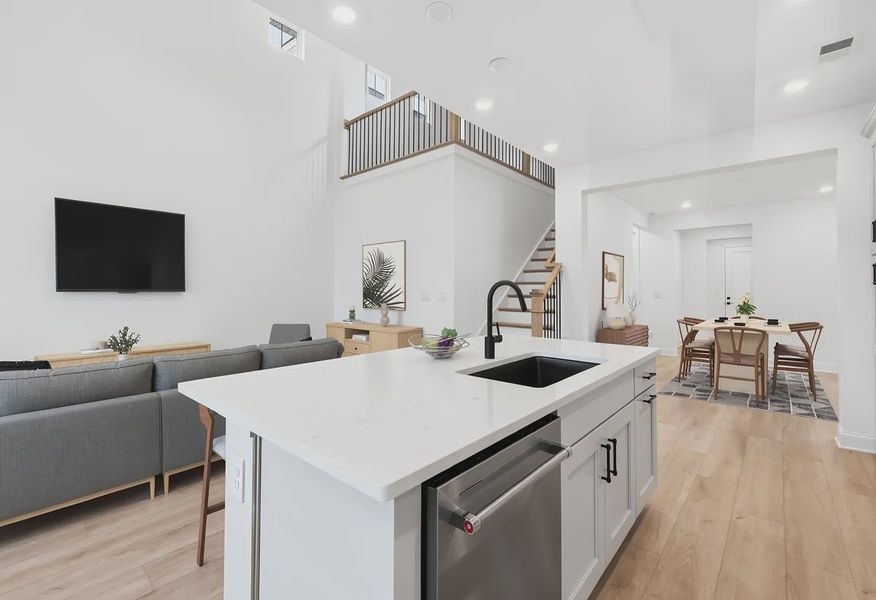 Virtually Staged Great Room - 11 of 23