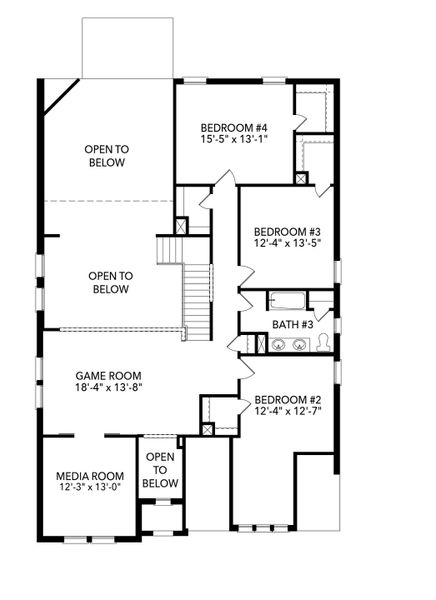 2D floor plan layout of this home in Cambridge Manor, North Richland Hills, TX (Image 3). 2D floor plan layout of this home in Cambridge Manor, North Richland Hills, TX (Image 3).