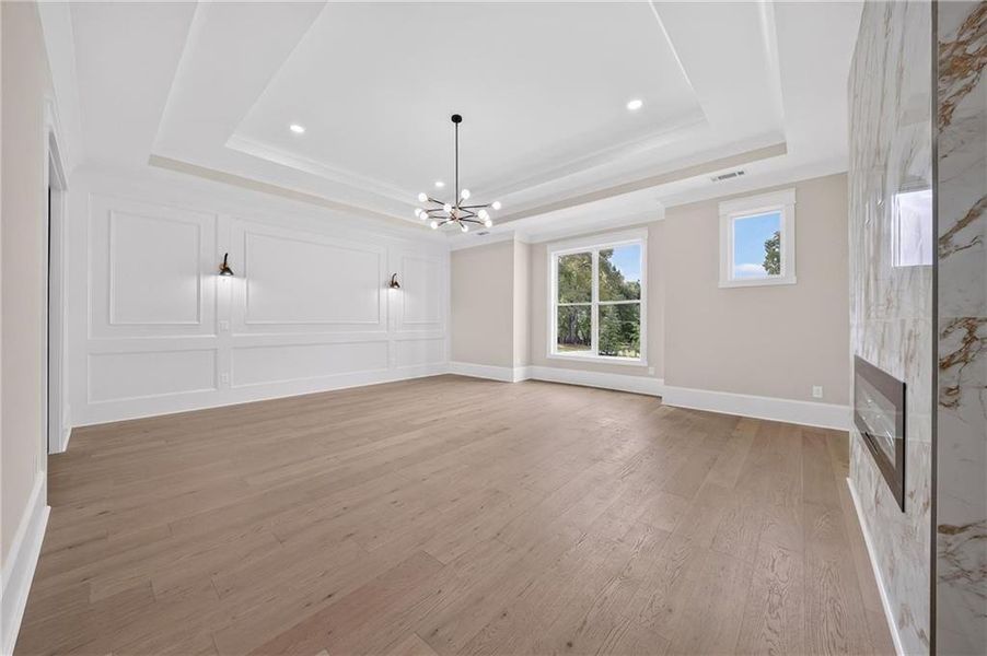 Spacious, unfurnished interior of a new home in , Monroe (Image 52).