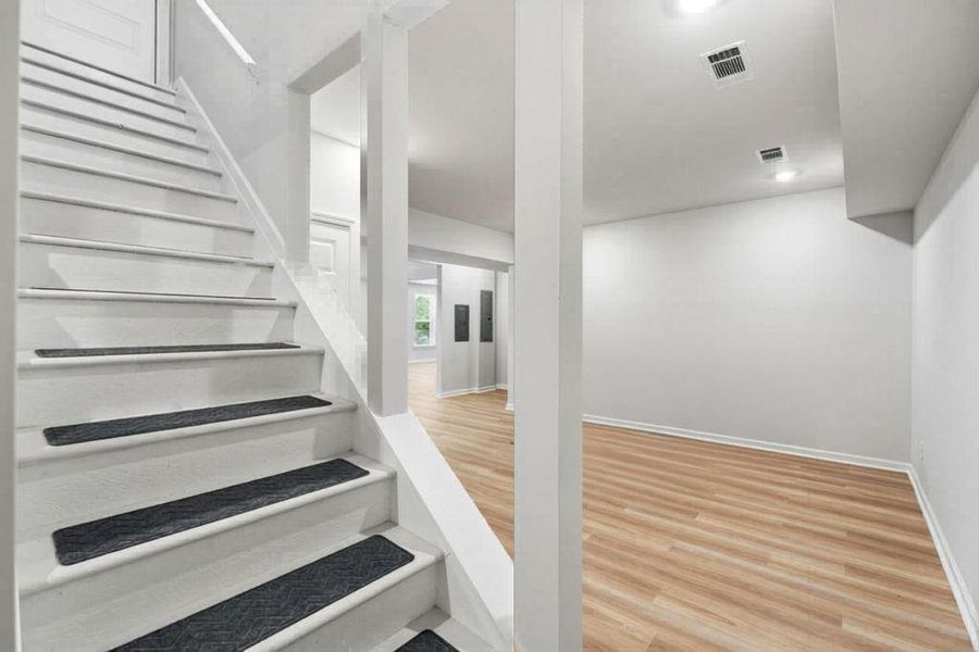 Spacious, unfurnished interior of a new home in Trinity Park, McDonough (Image 44). Spacious, unfurnished interior of a new home in Trinity Park, McDonough (Image 44).
