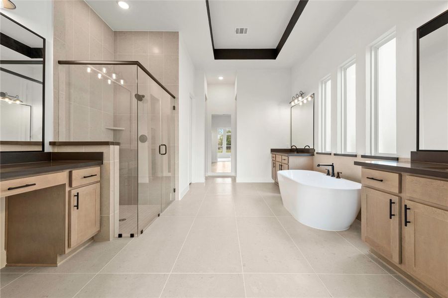 Furnished interior view inside a new home in ARTAVIA®, Conroe (Image 8).