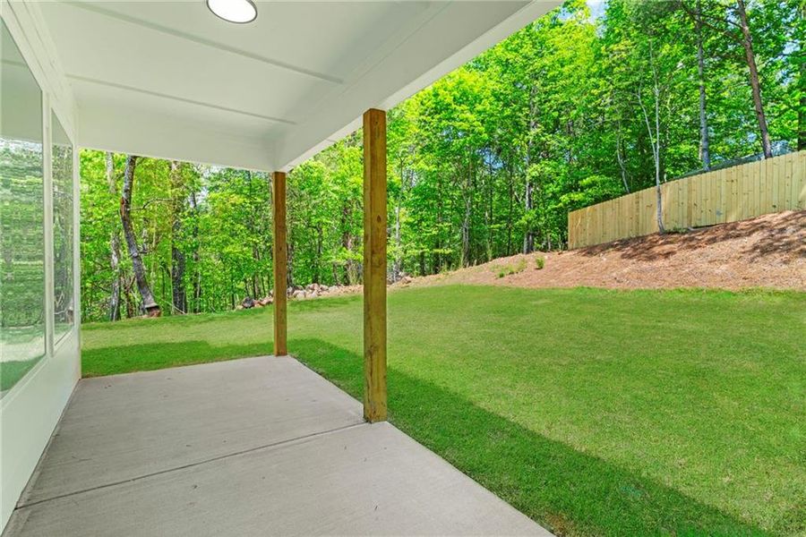 Exterior details and patio area of a home in , Gainesville (Image 30).