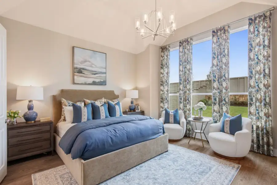Representative Primary Bedroom - some options shown Representative Primary Bedroom - some options shown