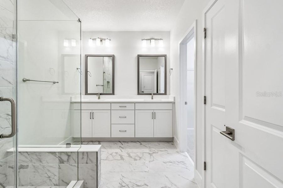 Furnished interior view inside a new home in Towns at Union, St. Petersburg (Image 7).