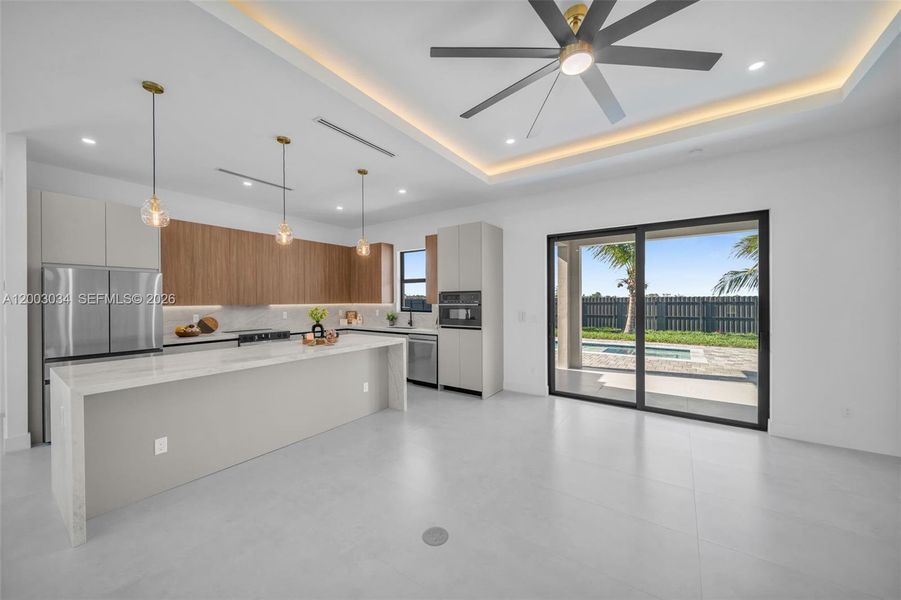 Furnished interior view inside a new home in , Cape Coral (Image 10).
