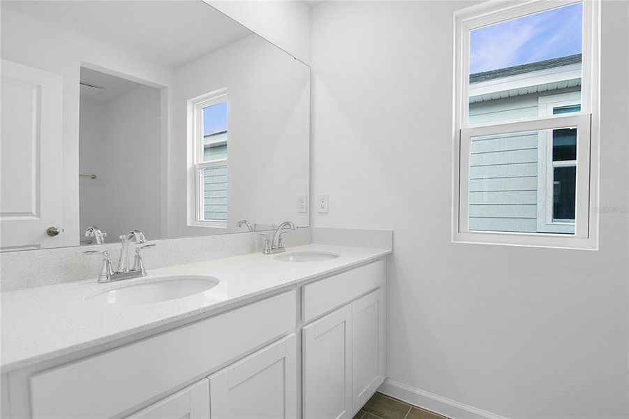 Furnished interior view inside a new home in Seasons at Scenic Terrace, Lake Hamilton (Image 6).